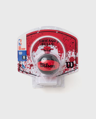 Спортна екипировка Wilson Tennis Chicago Bulls NBA Mini Hoop Червено | WTBA1302CHI, 1
