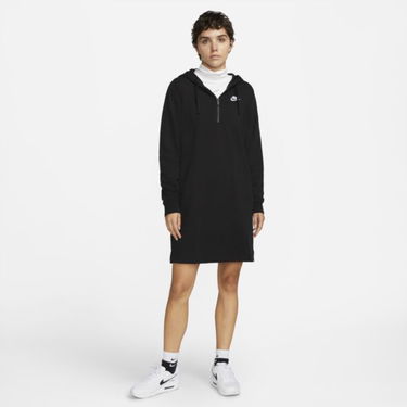 Суитчър Nike Sportswear Club Fleece Hoodie Dress Черно | DQ6765-010, 2