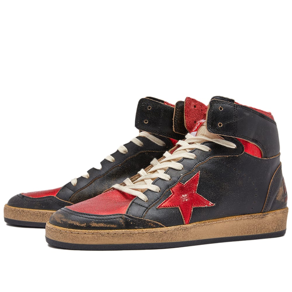 Кецове и обувки Golden Goose Sky Star Leather Червено | GMF00230-F003285-90235, 0