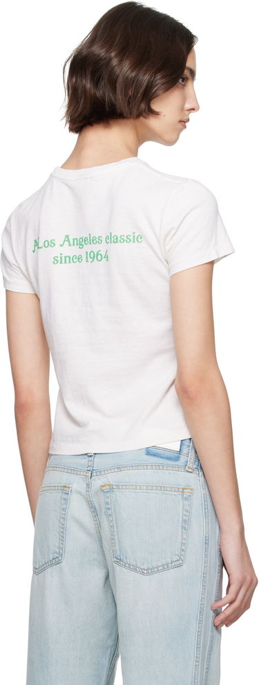 Тениска RE/DONE Re/Done Classic 'Dan Tana's' Sign T-Shirt Бяло | 024-02WCGT337, 2