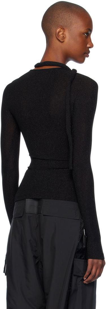 Тениска Ottolinger Ottolinger Layered Cutout T-Shirt Черно | 1040103921, 2