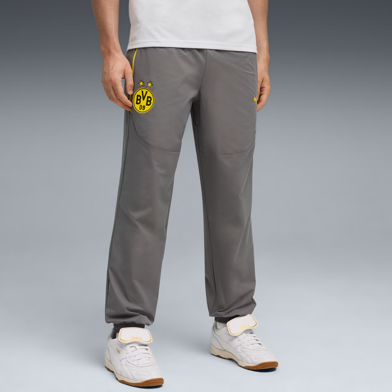Панталони Puma Borussia Dortmund Tech Woven Pants Сиво | 781699-21, 1
