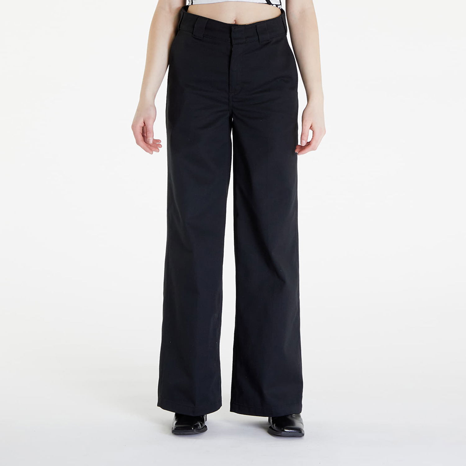 Панталони Dickies Wide Leg Work Pant W28 Черно | DK0A4YSEBLK1, 0