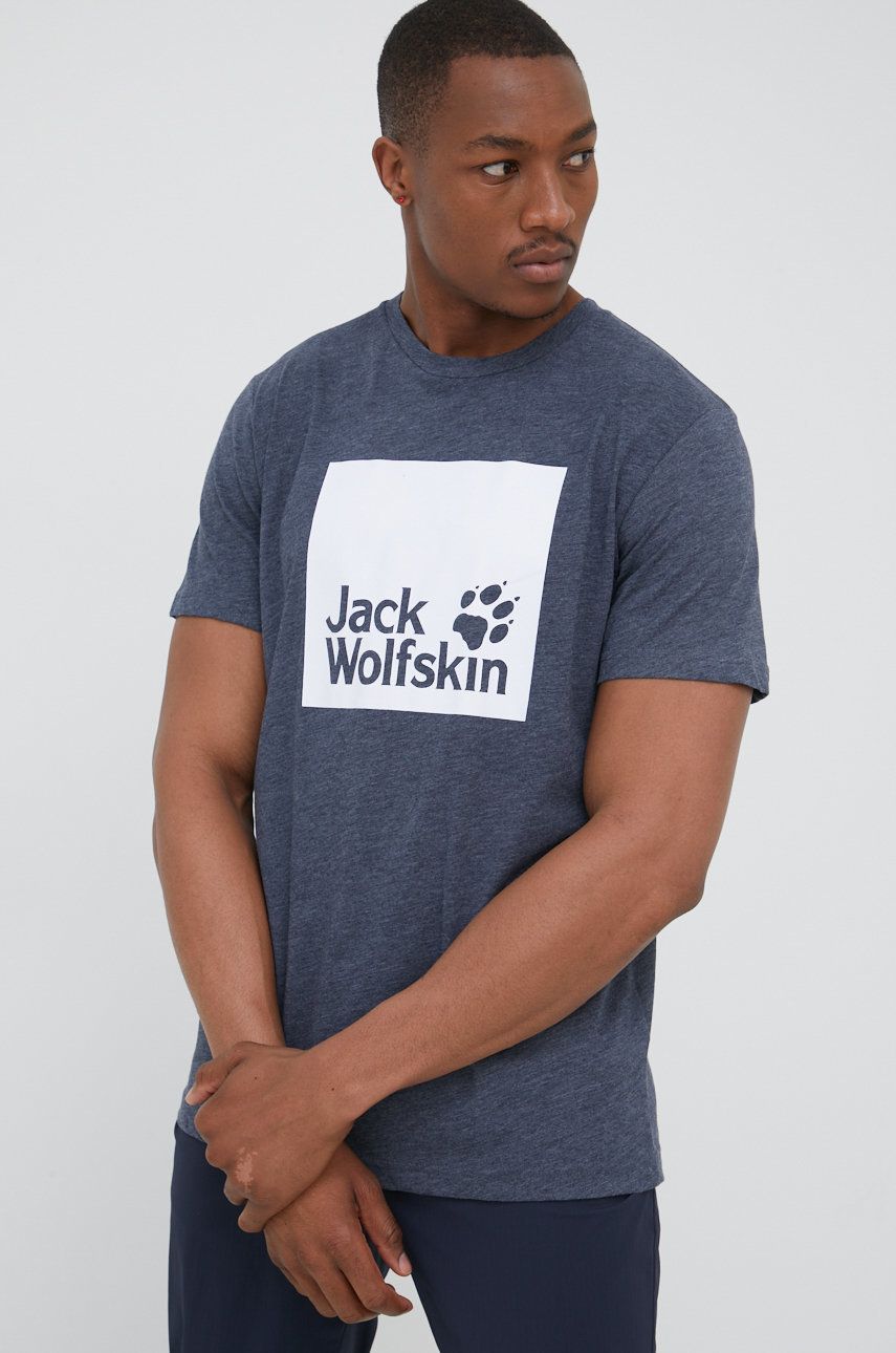 Тениска Jack Wolfskin T-Shirt Тъмно синьо | 1808491.1010, 0