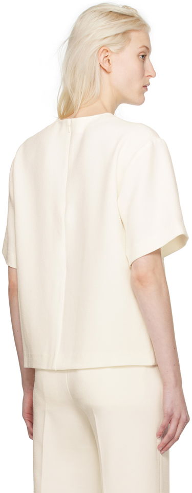 Тениска Anine Bing Maddie Short Sleeve T-Shirt Бяло | A-07-9806-100, 2