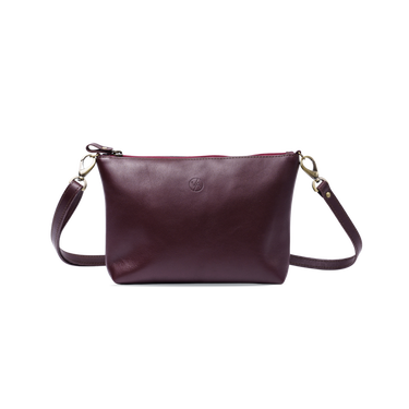Дамска чанта Vasky Vasky Lara Bordeaux Leather Crossbody Bag Бургунди | A-3230-214-F, 0