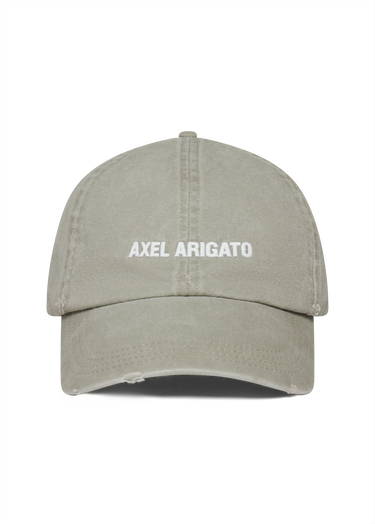 Шапка с козирка AXEL ARIGATO Distressed Embroidered Baseball Cap Бежово | X0101013, 1