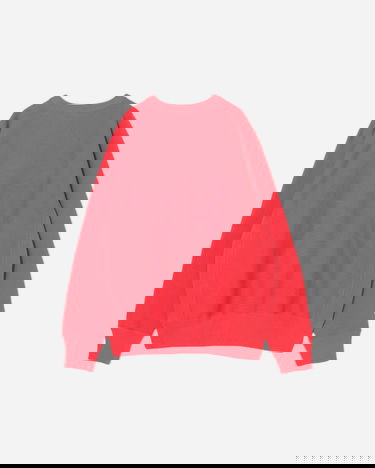 Суитчър UNDERCOVER Psycho Print Crewneck Sweatshirt Червено | UC2E9801 001, 2