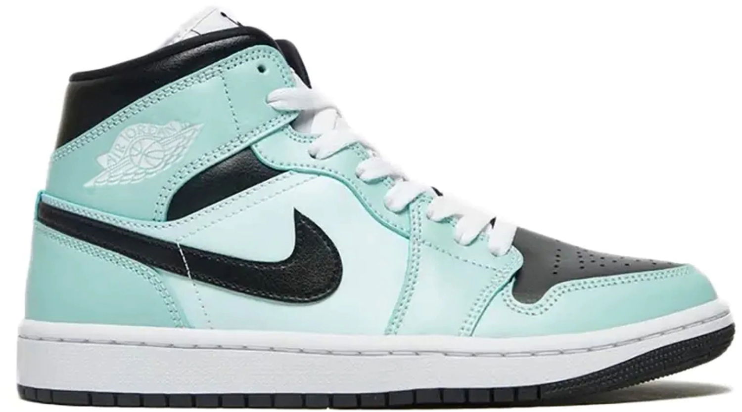 Кецове и обувки Jordan Air Jordan 1 Mid "Aqua Black" W Тюркоазено | BQ6472-300, 0