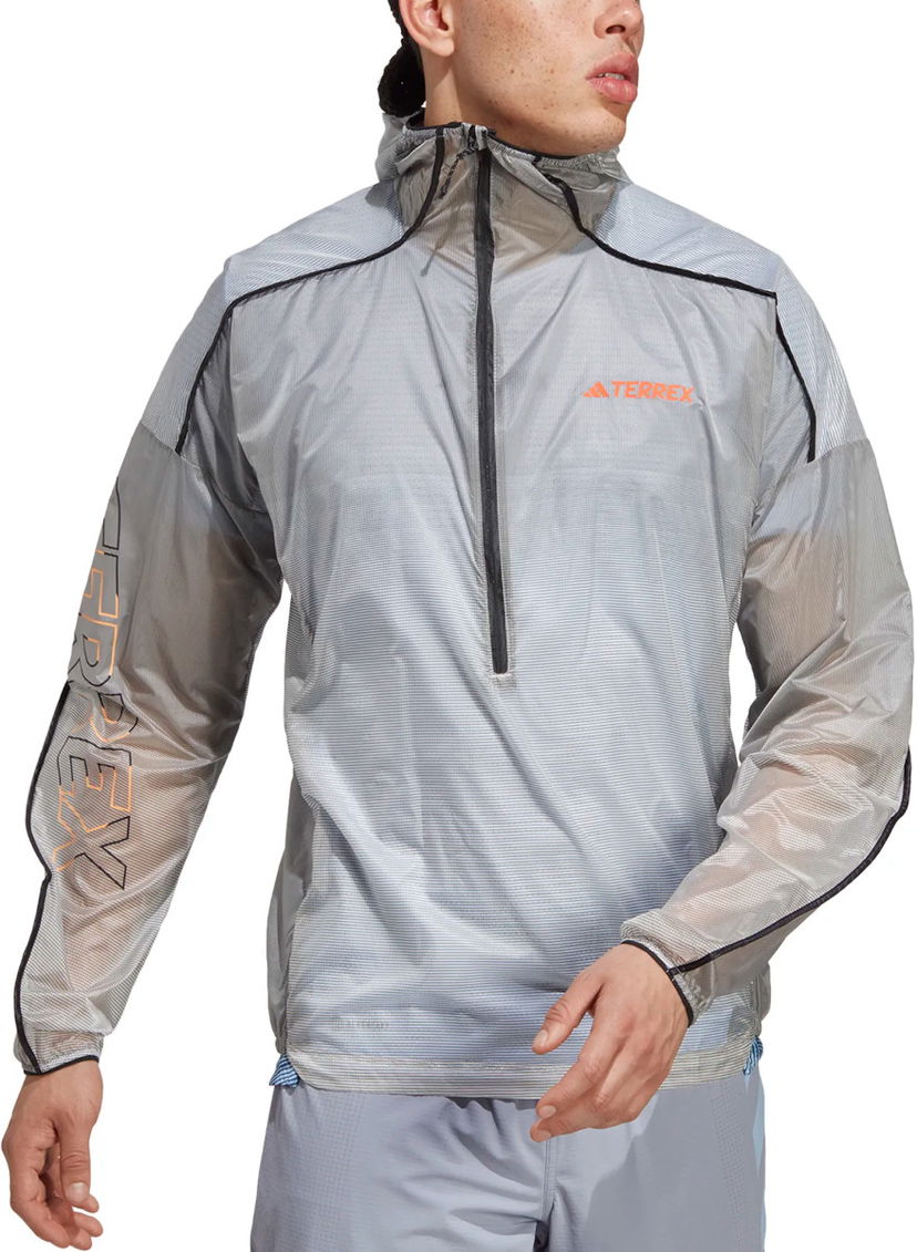 Ветровка adidas Performance Men's Running Windbreaker Сиво | ht9408