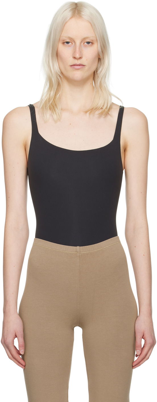 боди SKIMS SKIMS Fits Everybody Square Neck Bodysuit Черно | BS-SCN-0294, 0