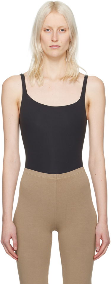 боди SKIMS SKIMS Fits Everybody Square Neck Bodysuit Черно | BS-SCN-0294, 0