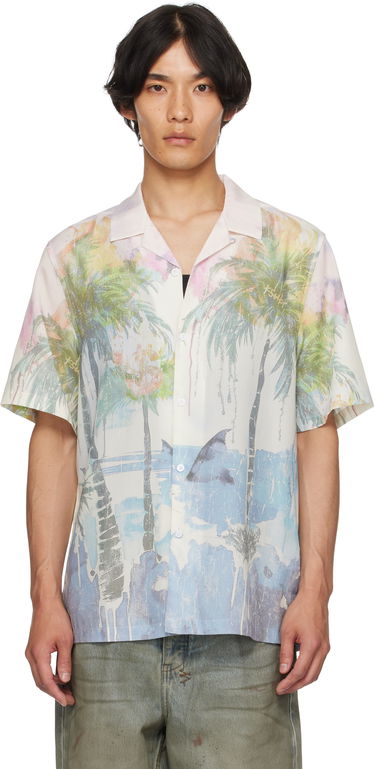 Риза Ksubi Ksubi Poolside Resort Shirt Бяло | MPF25SH005, 0