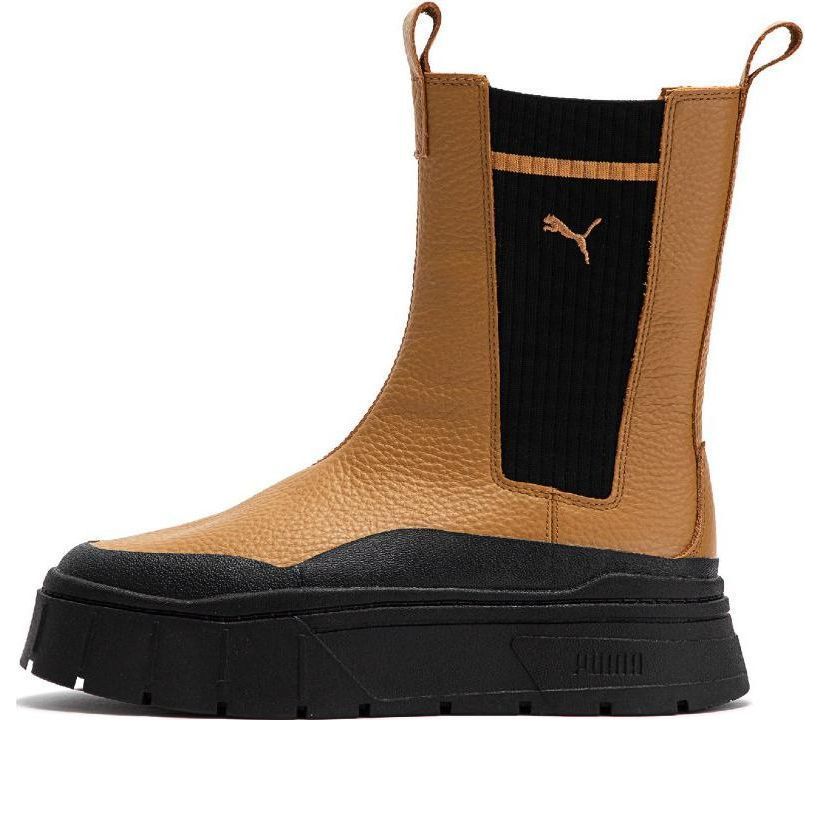 Кецове и обувки Puma Mayze Stack Chelsea Boots Бежово | 386742-01, 0
