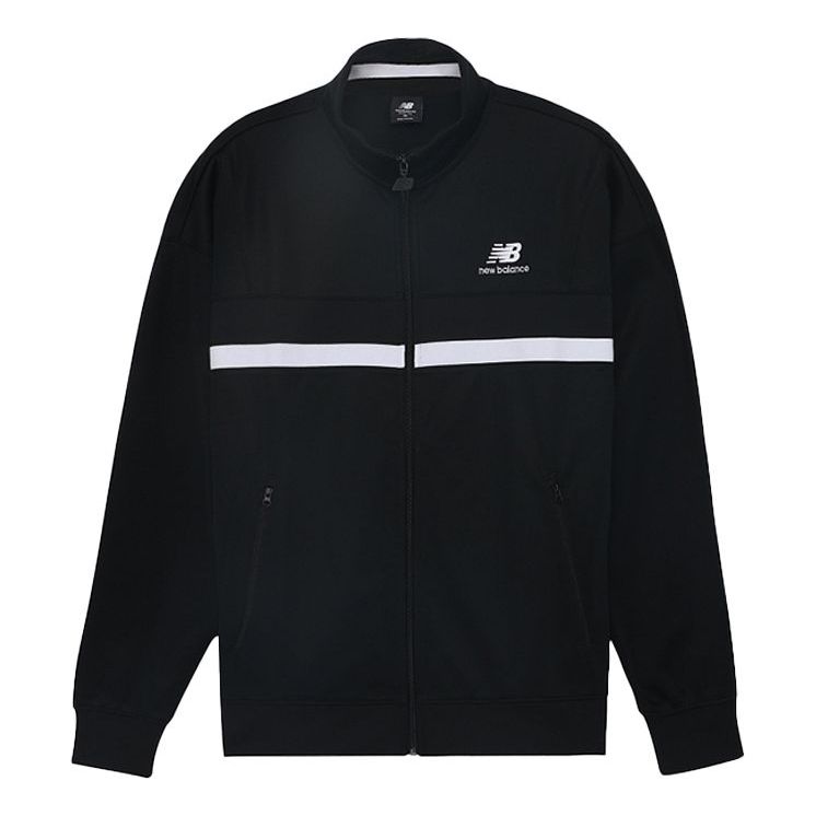 Суитчър New Balance Marathon Athletics Podium Track Jacket Черно | AMJ03501-BK