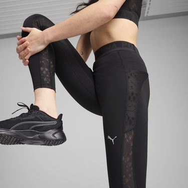 Клинове Puma Lace 7/8 High-Waisted Leggings Черно | 526778_01, 4