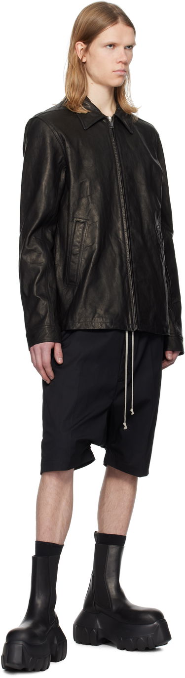 Къси панталони Rick Owens Rick Owens Hollywood Pods Shorts Черно | RU01E5384 TE, 3