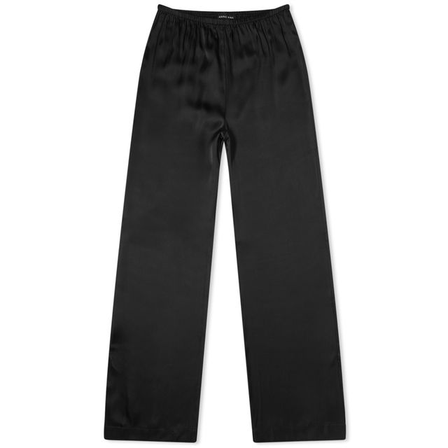 Aden Black Satin Pants