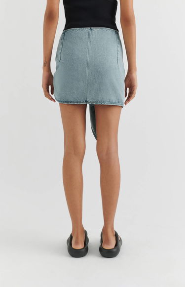 Пола AXEL ARIGATO Hydra Wrap Skirt Сиво | A2163001, 3