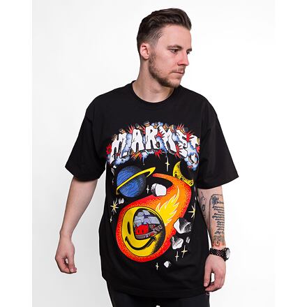 Тениска MARKET Smiley Conflicted T-Shirt Black Черно | 399001366-0001, 0