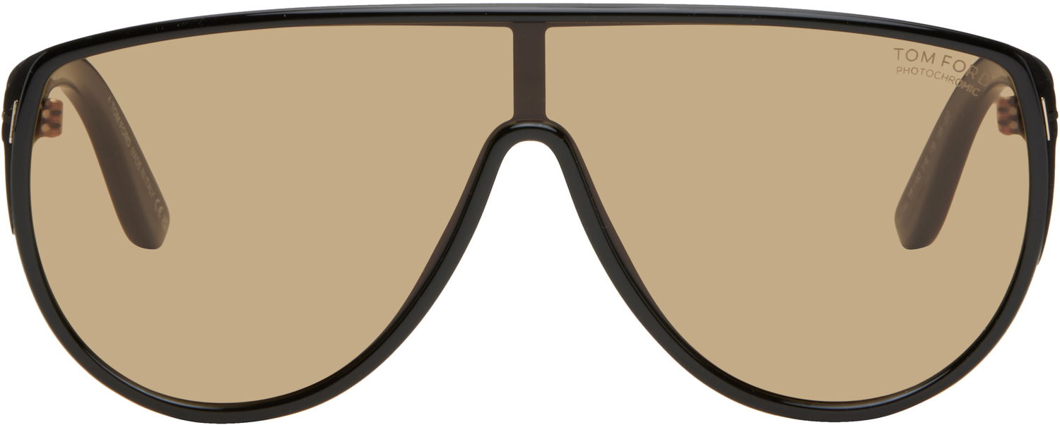 Слънчеви очила Tom Ford Tom Ford Photochromatic Achilles Sunglasses Черно | FT1182_0001E, 0
