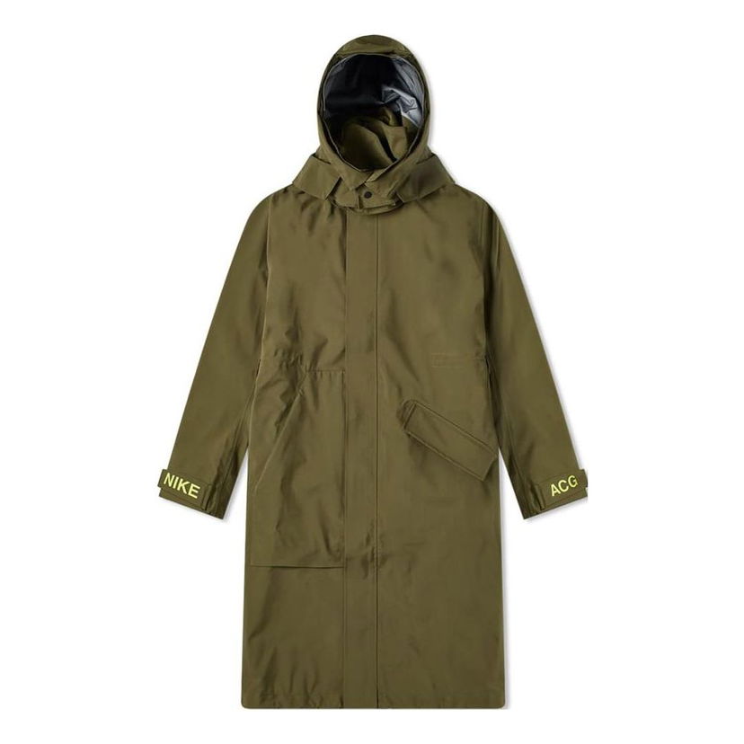 Дъждобран Nike Lab Gore-Tex Longline Jacket Зелено | AR4531-395