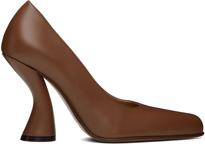 Кецове и обувки Dries Van Noten Pointed Toe Heels Кафяво | WS242-1308-149, 0