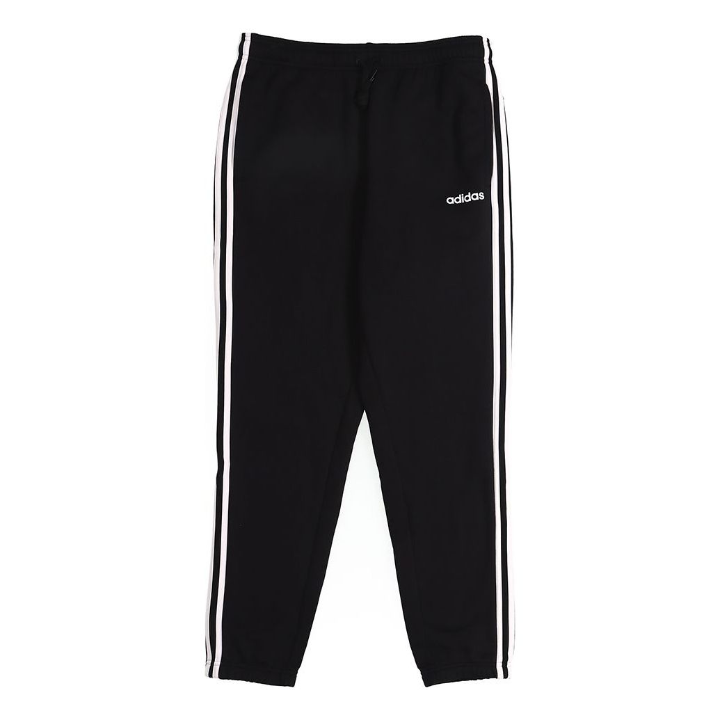 Спортни панталони adidas Originals Essentials 3-Stripes Fleece Lined Loose Pants Черно | DQ3093, 0