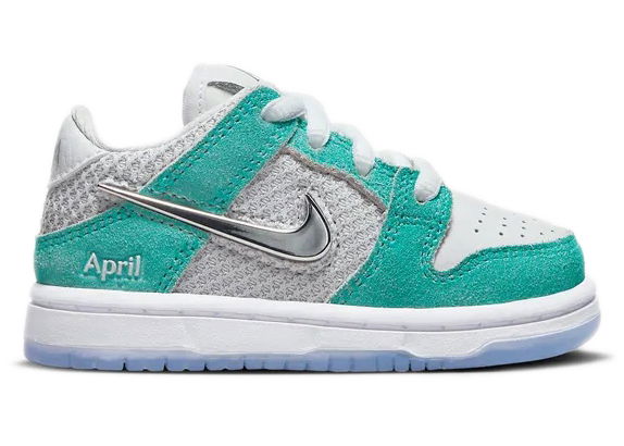 Кецове и обувки Nike SB Dunk Low April Skateboards Тюркоазено | FZ6107-300, 0