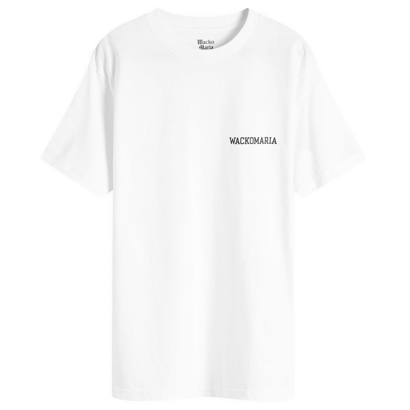 Тениска WACKO MARIA Type-2 T-Shirt Бяло | 24FW-WMT-TEE07-WHT