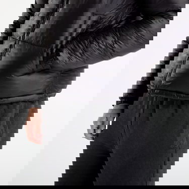 Пухо яке Urban Classics Hooded Shiny Puffer Jacket Черно | TB7585-00007, 2