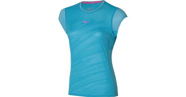 Тениска Mizuno Aero Tee Синьо | j2gaa20229, 1