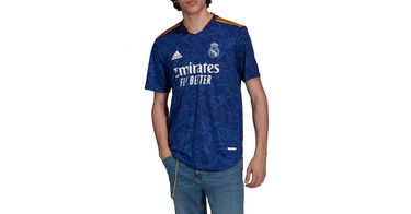 Фланелка adidas Originals Real Madrid Authentic 2021/22 Away Jersey Тъмно синьо | gm6775, 1