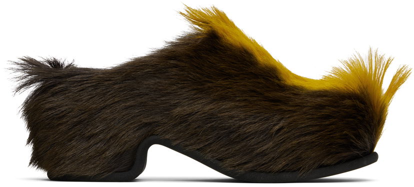 Облекло Dries Van Noten Dries Van Noten Platform Clogs Кафяво | MS251-1581