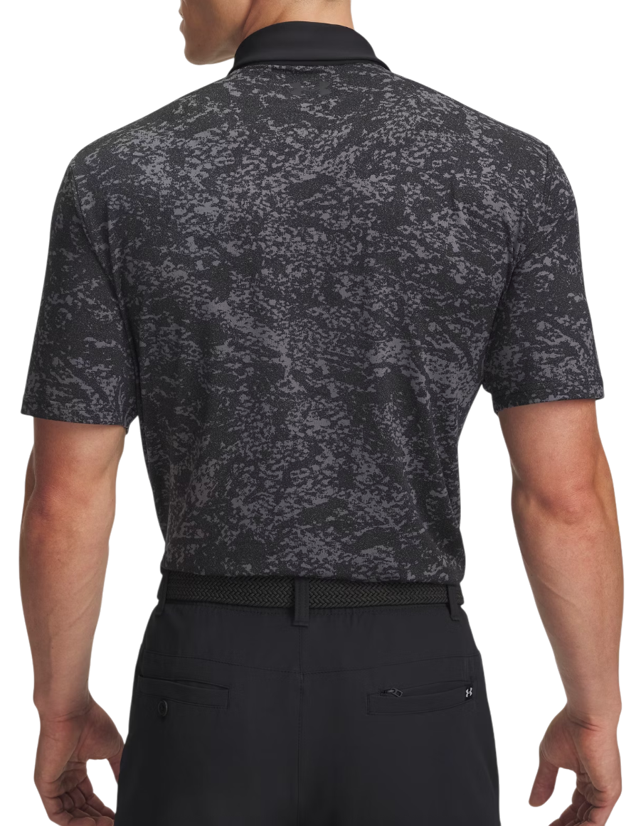Поло тениска Under Armour Playoff 3.0 Printed Polo Shirt Черно | 1378677-015, 1