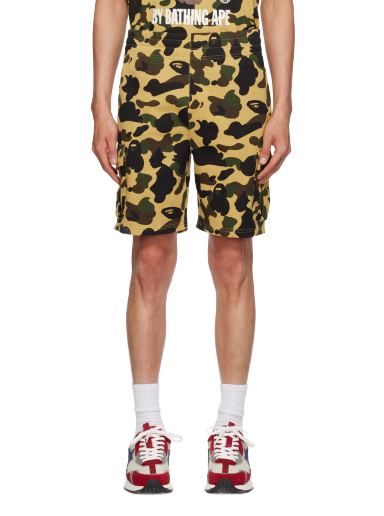 Къси панталони BAPE Yellow 1st Camo Жълто | 001SPJ801005M