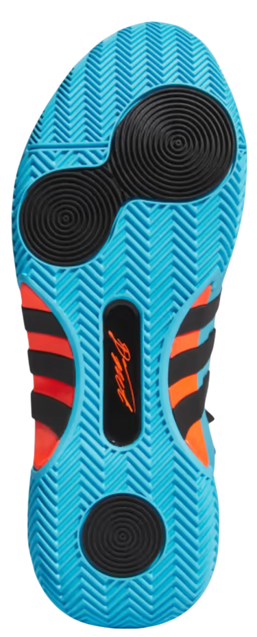 Кецове и обувки adidas Performance D.O.N. ISSUE 5 BLUE/BLACK/BLUE Синьо | IE8325, 3
