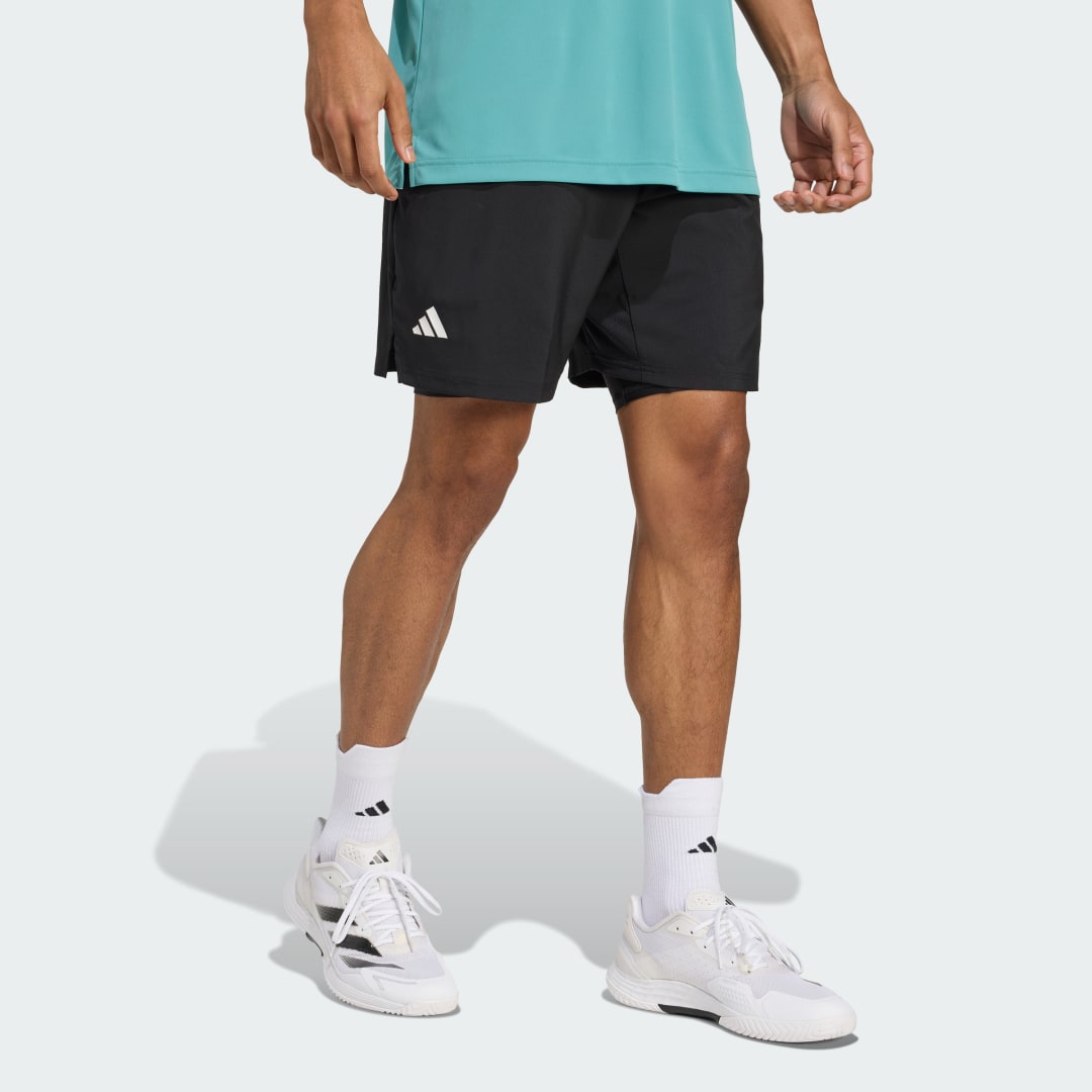 Къси панталони adidas Performance Club Tennis Climacool 2-in-1 Shorts Черно | JY2959, 0