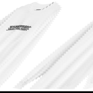Тениска Neighborhood LS-2 Long Sleeve T-Shirt, Size Large Бяло | 251PCNH-LT02-WHT, 1