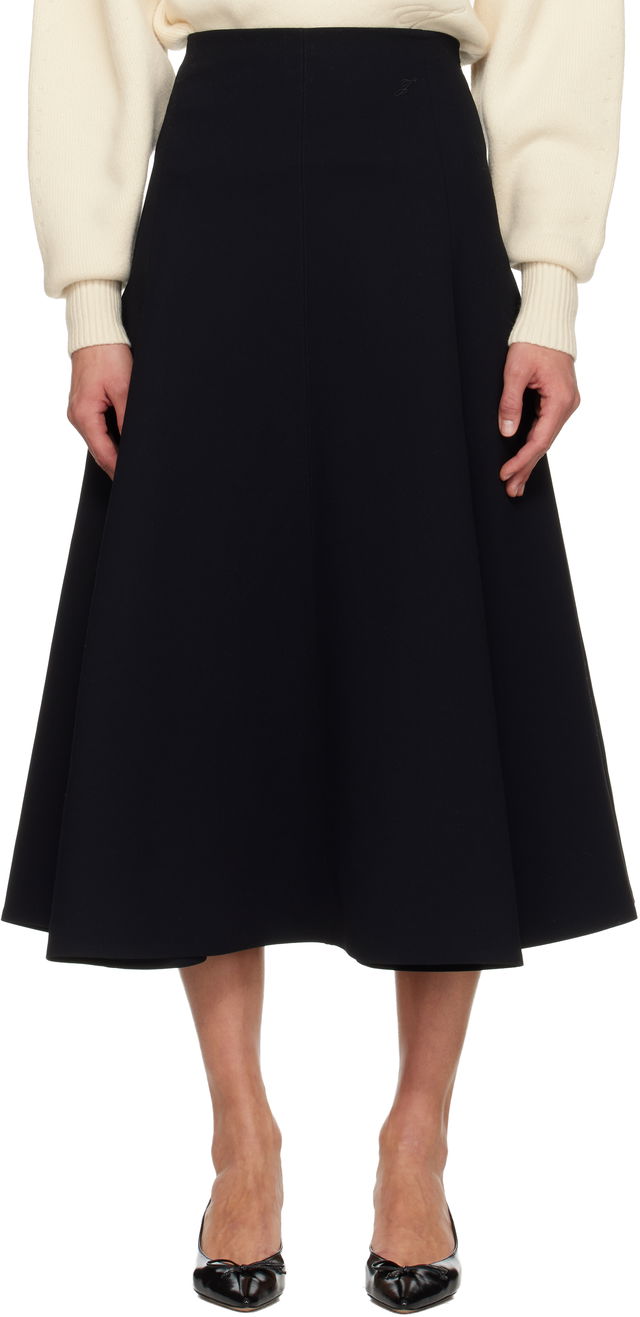 'The Triangle' Flared Midi Skirt