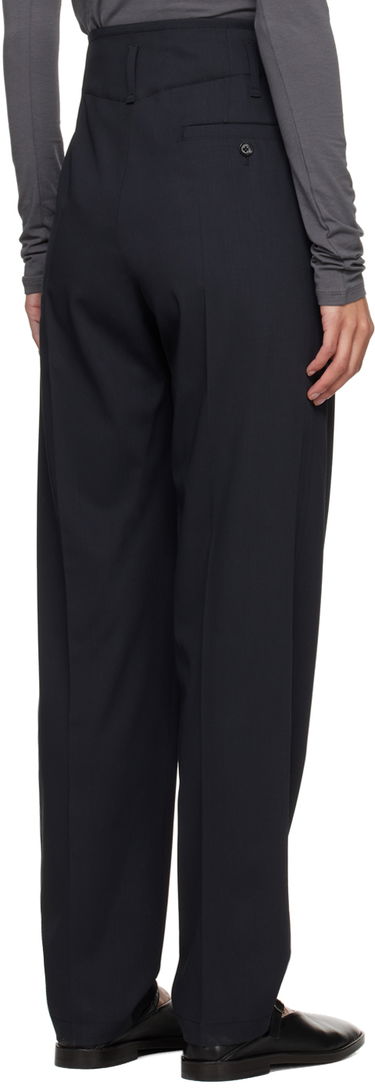 Панталони LEMAIRE LEMAIRE Pleated Trousers Черно | PA1084 LF1210, 2