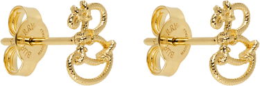 Обеци Burberry Burberry Small Nautical Knot Stud Earrings Металик | 8106741, 1