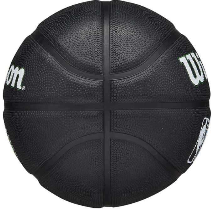 Спортна екипировка Wilson Tennis NBA Team Tribute Mini Basketball Boston Celtics Черно | wz4017605xb, 1