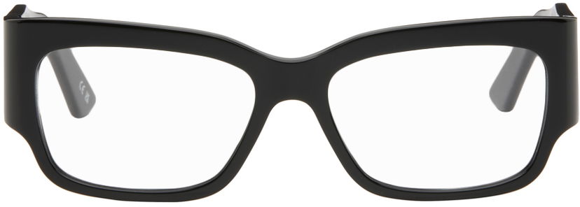 Слънчеви очила Balenciaga Rectangular Glasses Черно | BB0332O-001