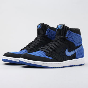 Кецове и обувки Jordan Air Jordan 1 Retro High OG Flyknit "Royal" Синьо | 919704-006, 1