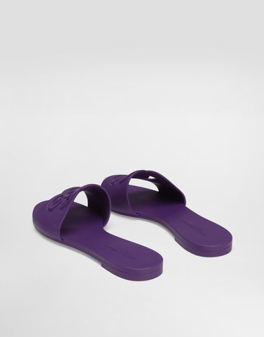 Аксесоари Dolce & Gabbana Dolce & Gabbana Rubber Slides Лилаво | CW2215AN9948H438, 2