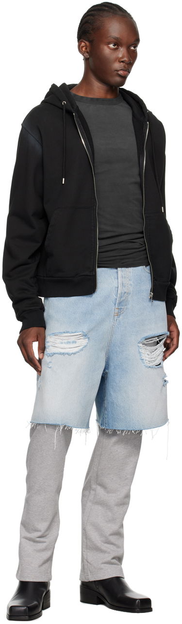 Суитчър We11done We11done Zip Hoodie Черно | WD-TJ2-24-812-U-BK, 3