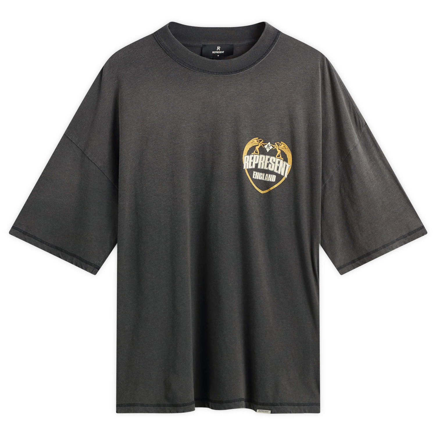 Тениска Represent Clo Angel Border T-Shirt Сиво | MLM100171-04, 1