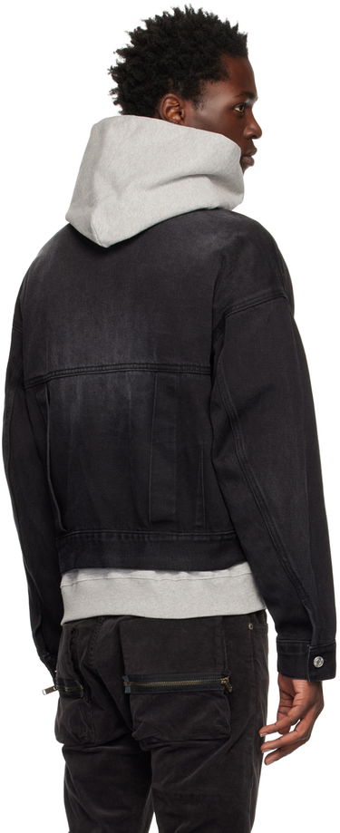 Яке We11done We11done Relaxed-Fit Denim Jacket Черно | WD-DJ3-22-303-U-BK, 2