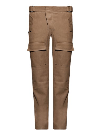 Vegan Leather Moto Trousers